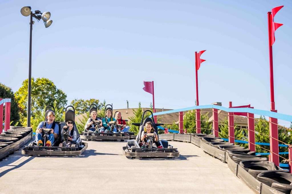 The best Pigeon Forge go-kart experience around, these karts are some of the fastest in Pigeon Forge.